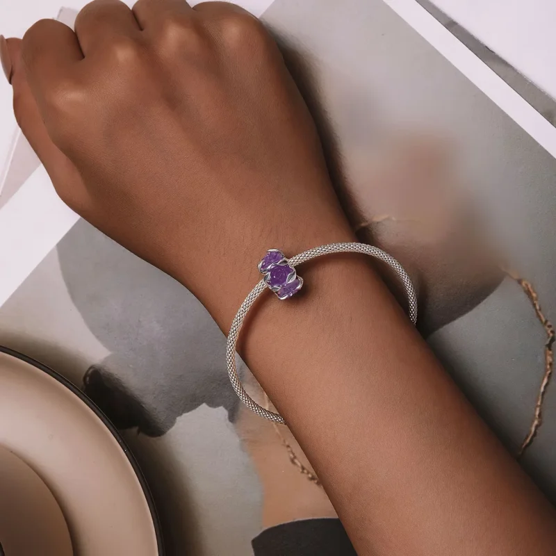 (zdjęcie do) Pandora Styl Różowy Charm - SCC2602 - Wyświetl 9