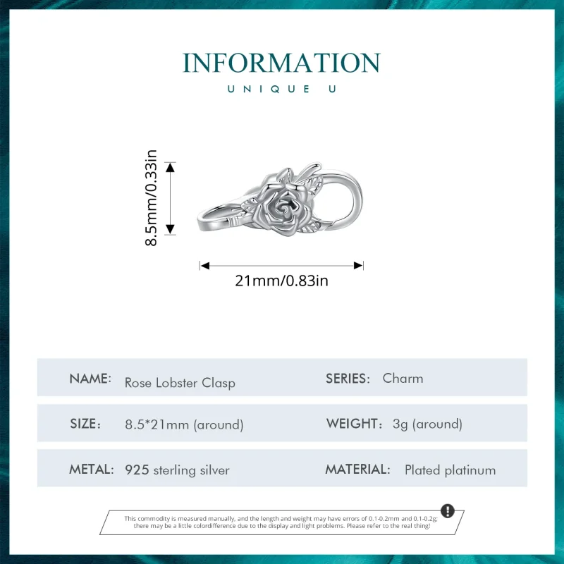 (zdjęcie do) Pandora Styl Różowy Podwójny Zatrzask Homara - BSP024 - Wyświetl 4