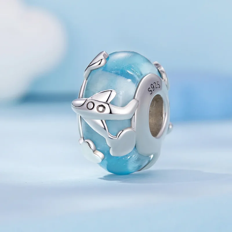 (zdjęcie do) Pandora Styl Samolotu Emaliowany Charm - SCC2482 - Wyświetl 2