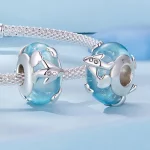 Pandora Styl Samolotu Emaliowany Charm - SCC2482