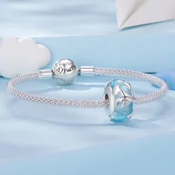 Pandora Styl Samolotu Emaliowany Charm - SCC2482