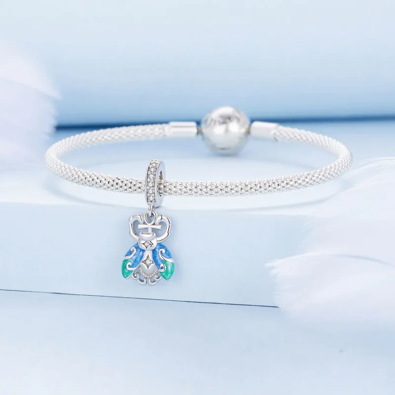 (zdjęcie do) Pandora Styl Scarab Dangle - BSC881 - Wyświetl 3