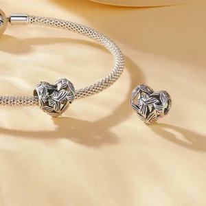 Pandora Styl Serca W kształcie Motyla Charm - SCC2576