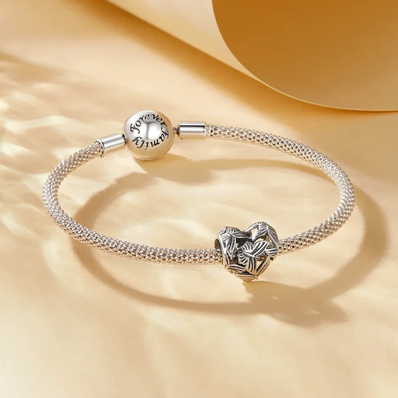 (zdjęcie do) Pandora Styl Serca W kształcie Motyla Charm - SCC2576 - Wyświetl 5