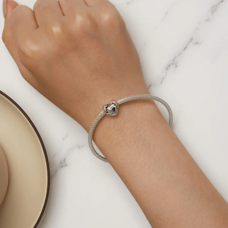(zdjęcie do) Pandora Styl Serca W kształcie Motyla Charm - SCC2576 - Wyświetl 6