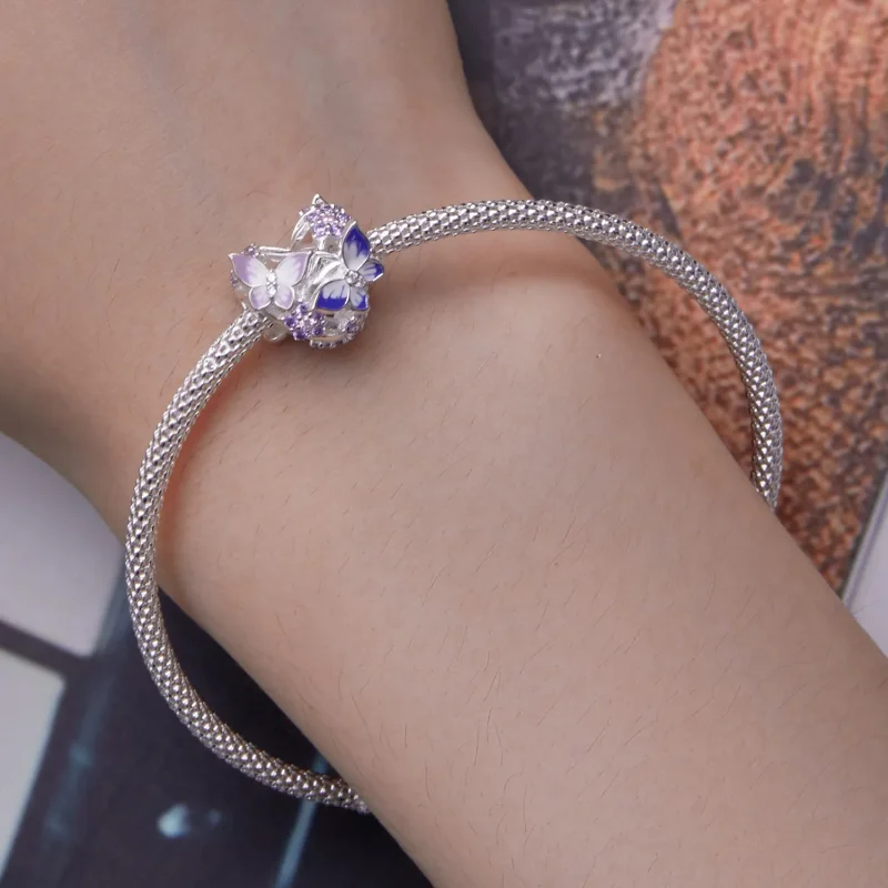 (zdjęcie do) Pandora Styl Serca W kształcie Motyla - SCC2464 - Wyświetl 6