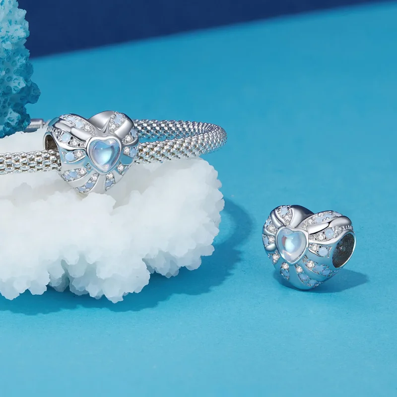 (zdjęcie do) Pandora Styl Serce Iluzji Charm - BSC918 - Wyświetl 4