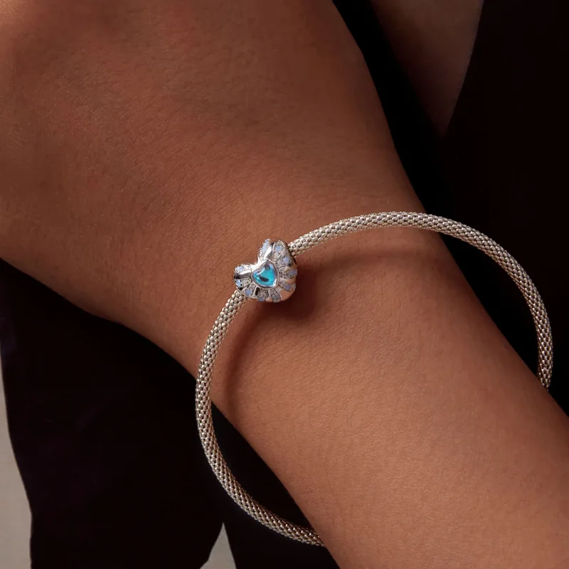 (zdjęcie do) Pandora Styl Serce Iluzji Charm - BSC918 - Wyświetl 7