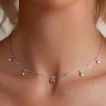 Pandora Styl Serce-kształt Naszyjnik z Kwastem - BSN359