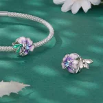 Pandora Styl Smoczek Kwiat Motyw - BSC786