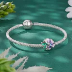 Pandora Styl Smoczek Kwiat Motyw - BSC786