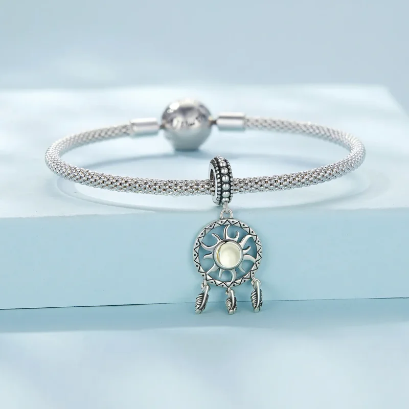 (zdjęcie do) Pandora Styl Słońce Dream Catcher Wisiorek - SCC2593 - Wyświetl 3