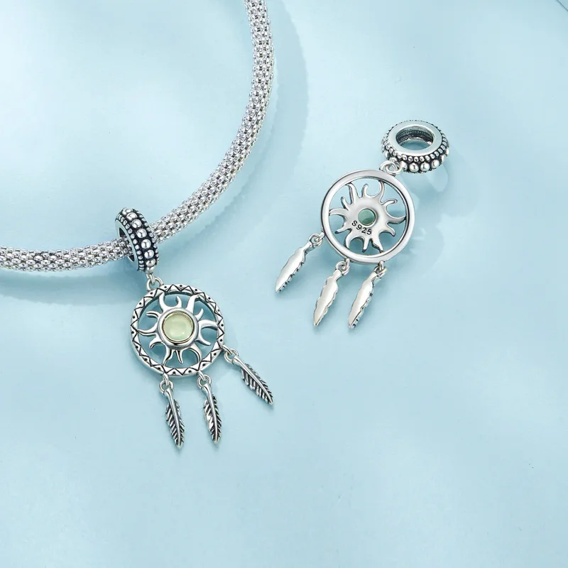 (zdjęcie do) Pandora Styl Słońce Dream Catcher Wisiorek - SCC2593 - Wyświetl 4