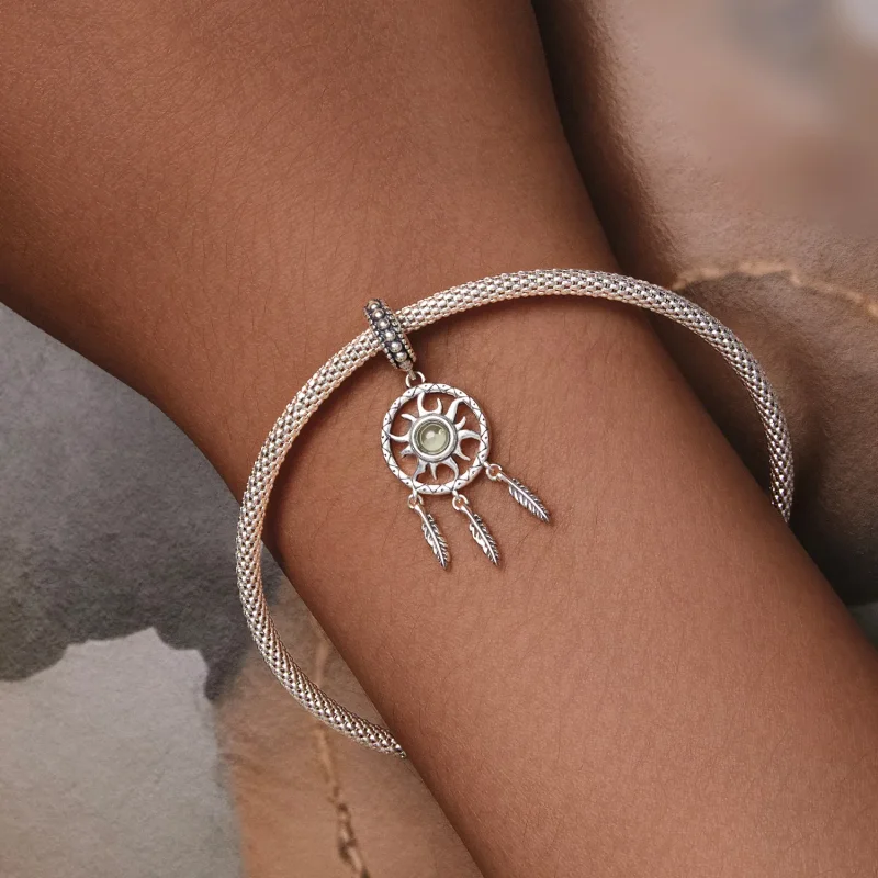 (zdjęcie do) Pandora Styl Słońce Dream Catcher Wisiorek - SCC2593 - Wyświetl 6
