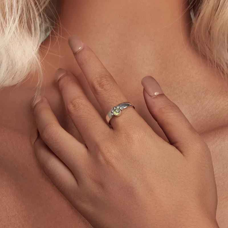 (zdjęcie do) Pandora Styl Słońce, Księżyc i Gwiazdy para Pierścienia - BSR491-E - Wyświetl 4