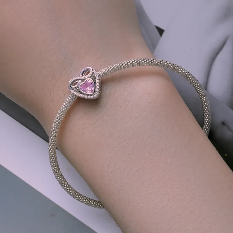 (zdjęcie do) Pandora Styl Wieczne Serce Charm - BSC826 - Wyświetl 6