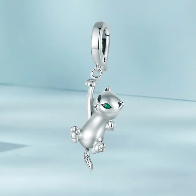 (zdjęcie do) Pandora Styl Wiszący Kot - SCC2572 - Wyświetl 2