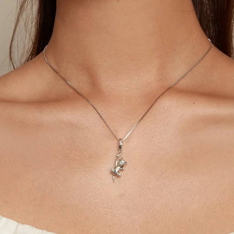 (zdjęcie do) Pandora Styl Wiszący Kot - SCC2572 - Wyświetl 6