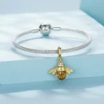 Pandora Styl Złoty Wisiorek Z Pszczołą - SCC035-B