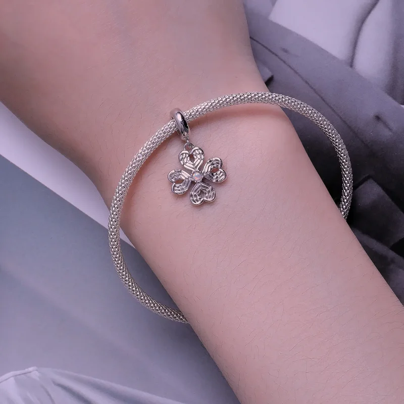 (zdjęcie do) Pandora Style Anioł skrzydła Szczęśliwy Czterolistna Koniczyna - SCC2484 - Wyświetl 5