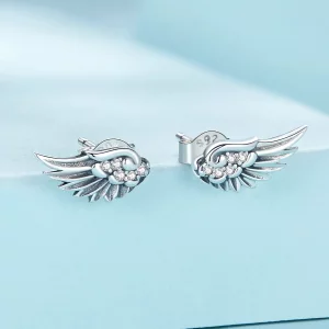 Pandora Style Aniołki Kolczyki Studs - SCE1579