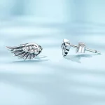 Pandora Style Aniołki Kolczyki Studs - SCE1579