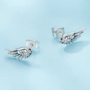 Pandora Style Aniołki Kolczyki Studs - SCE1579