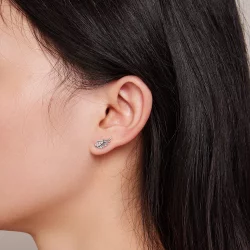 Pandora Style Aniołki Kolczyki Studs - SCE1579