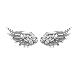 Pandora Style Aniołki Kolczyki Studs - SCE1579