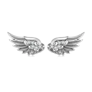 Pandora Style Aniołki Kolczyki Studs - SCE1579