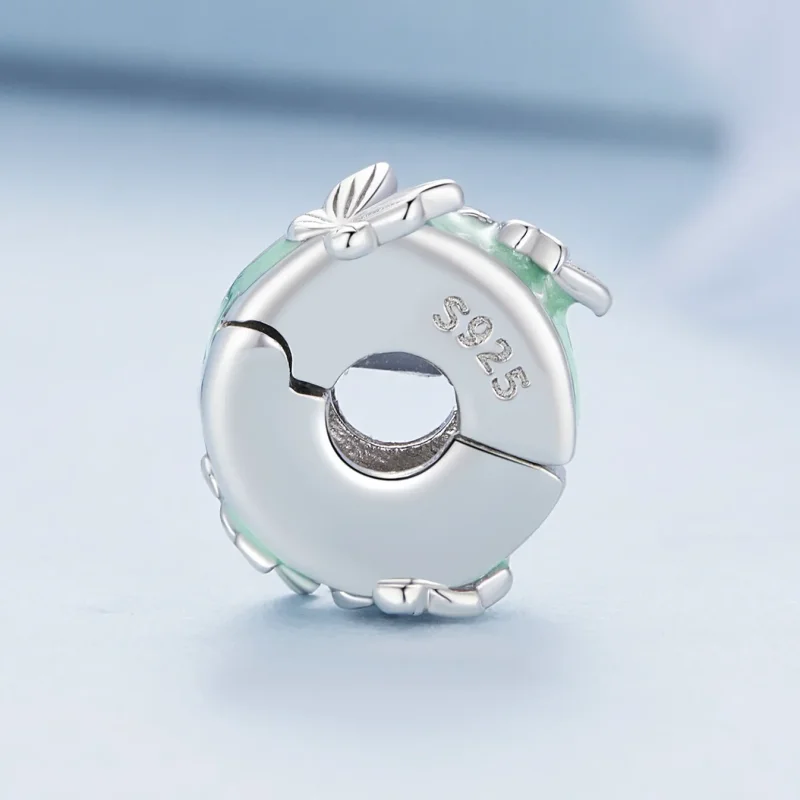 (zdjęcie do) Pandora Style Butterfly Clip - BSC840 - Wyświetl 3