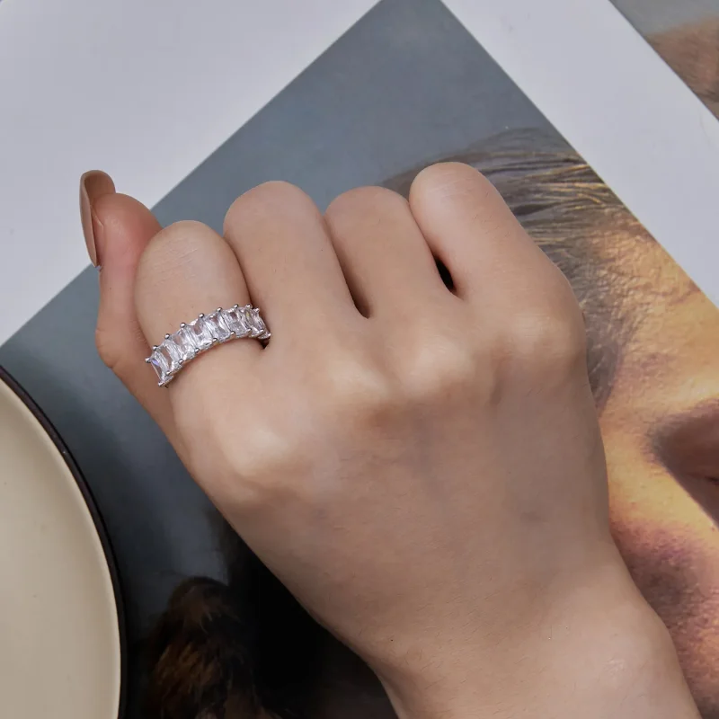 (zdjęcie do) Pandora Style Błyszczący Pierścień Z Zirkonem - BSR409 - Wyświetl 7