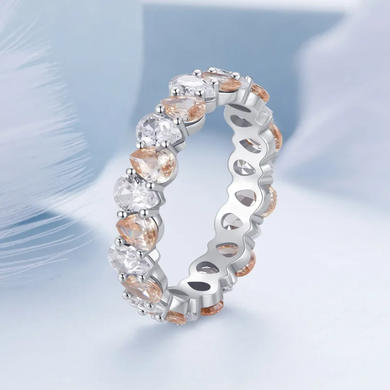 (zdjęcie do) Pandora Style Błyszczący Pierścionek - BSR477 - Wyświetl 2