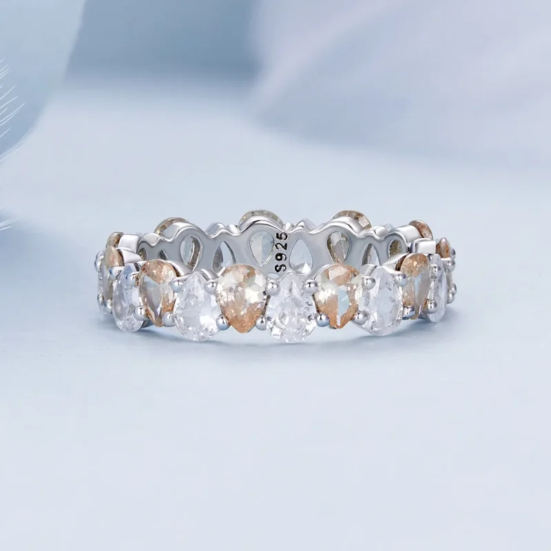 (zdjęcie do) Pandora Style Błyszczący Pierścionek - BSR477 - Wyświetl 3