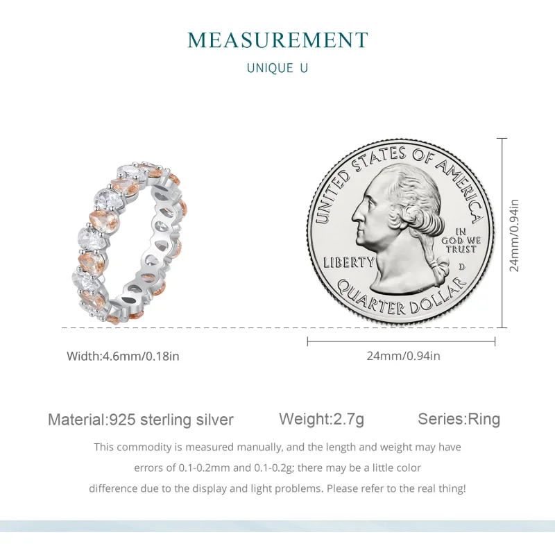 (zdjęcie do) Pandora Style Błyszczący Pierścionek - BSR477 - Wyświetl 7