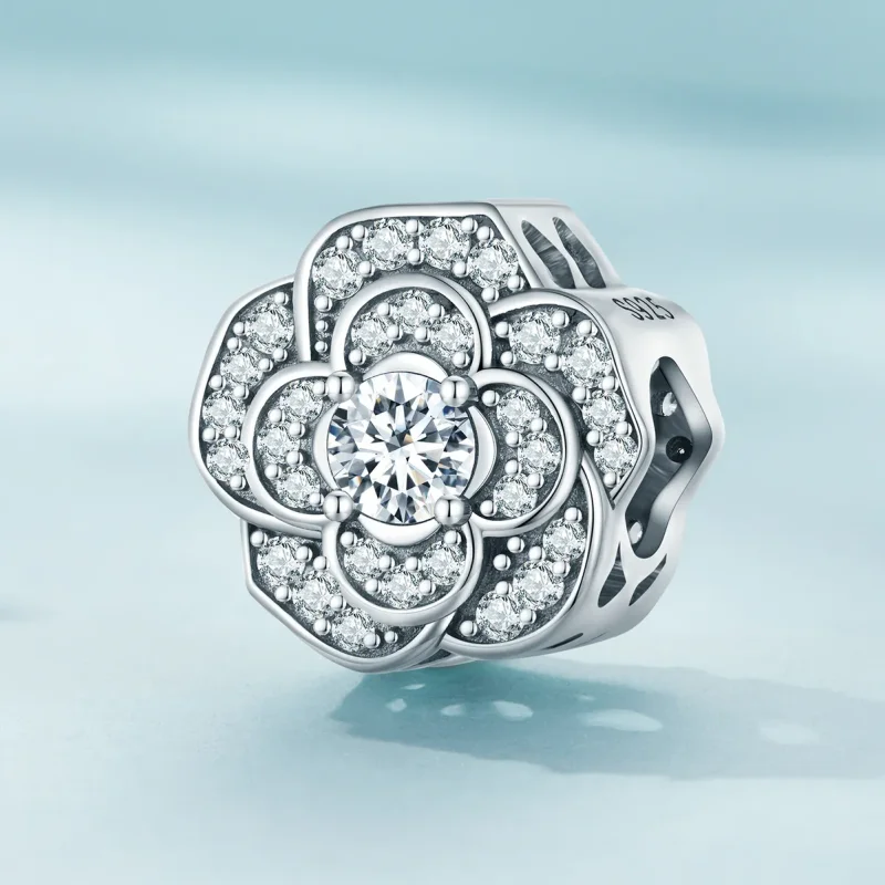 (zdjęcie do) Pandora Style Camellia Charm - SCC2493 - Wyświetl 2
