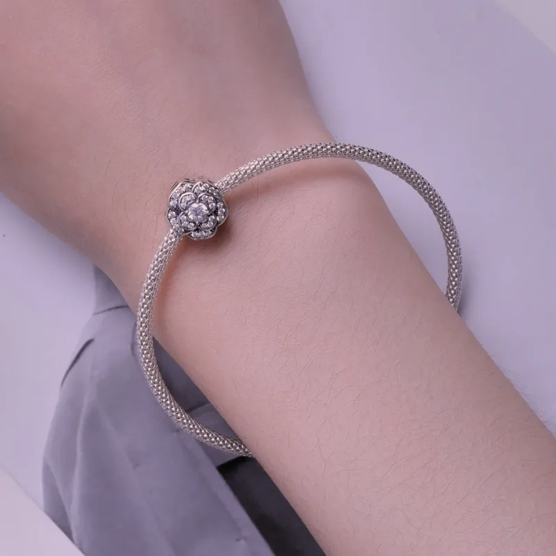 (zdjęcie do) Pandora Style Camellia Charm - SCC2493 - Wyświetl 6
