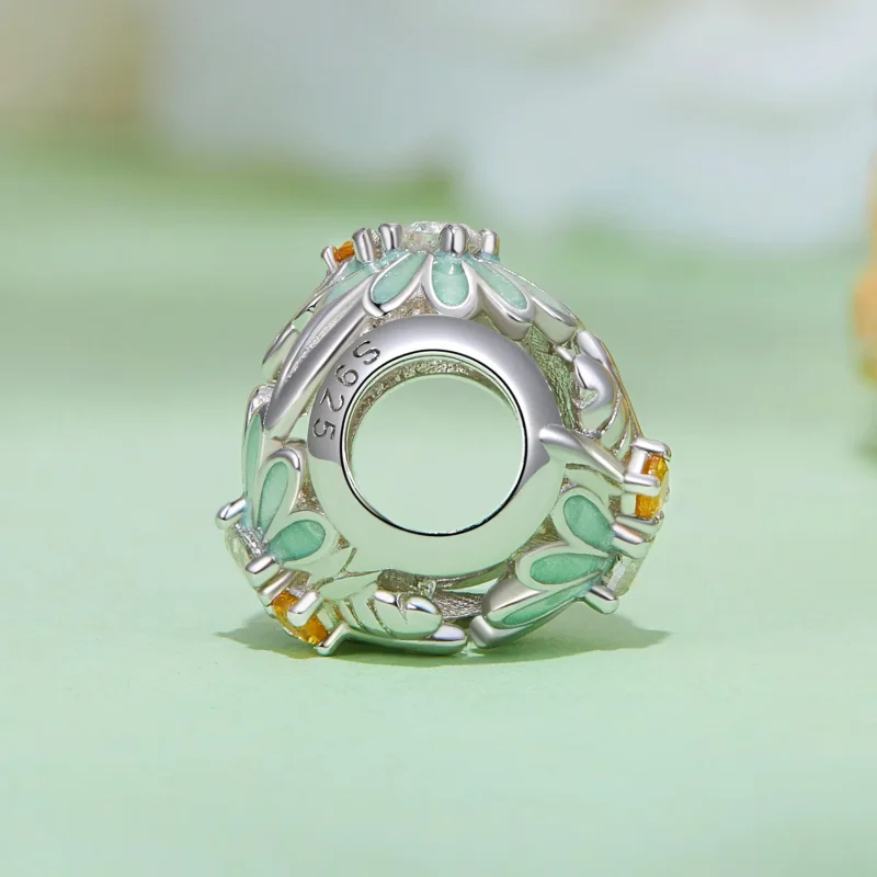 (zdjęcie do) Pandora Style Charm z motywem pszczoły i stokrotki - BSC895 - Wyświetl 3