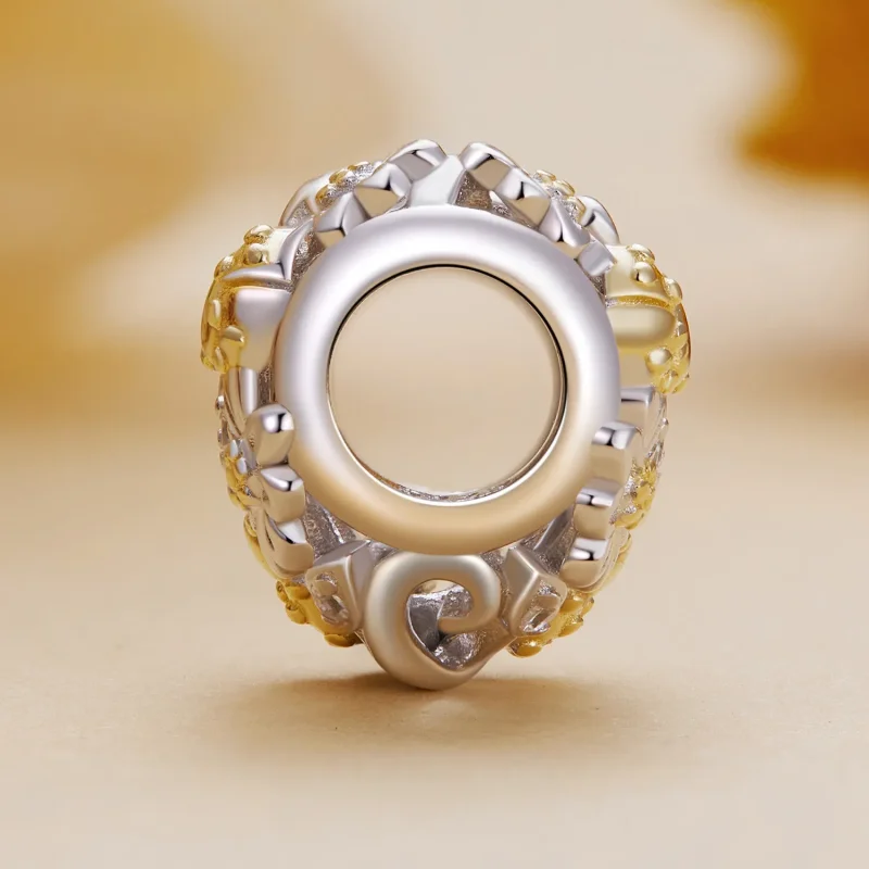 (zdjęcie do) Pandora Style Charm z motywem stokrotki i biedronki - BSC817 - Wyświetl 3