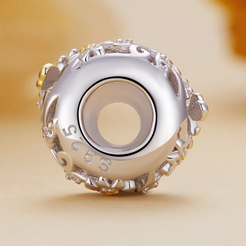 (zdjęcie do) Pandora Style Daisy Bee Silicone Spacer - BSC819 - Wyświetl 3
