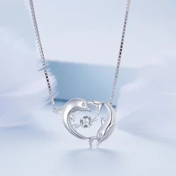 Pandora Style Dolphin Smart Necklace - BSN340