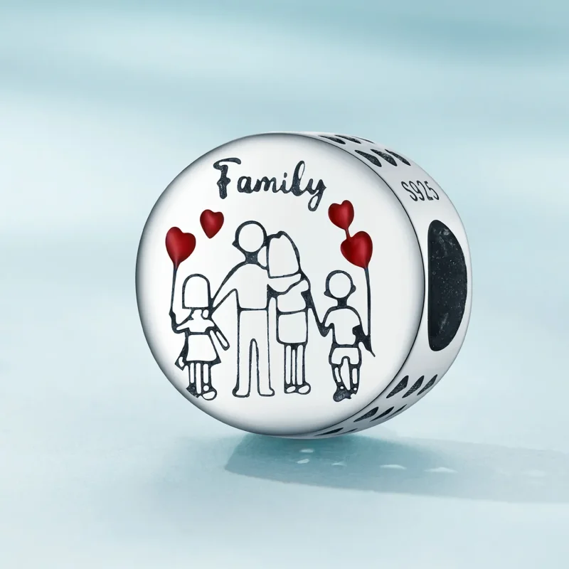 (zdjęcie do) Pandora Style Family Charm - SCC2494 - Wyświetl 2
