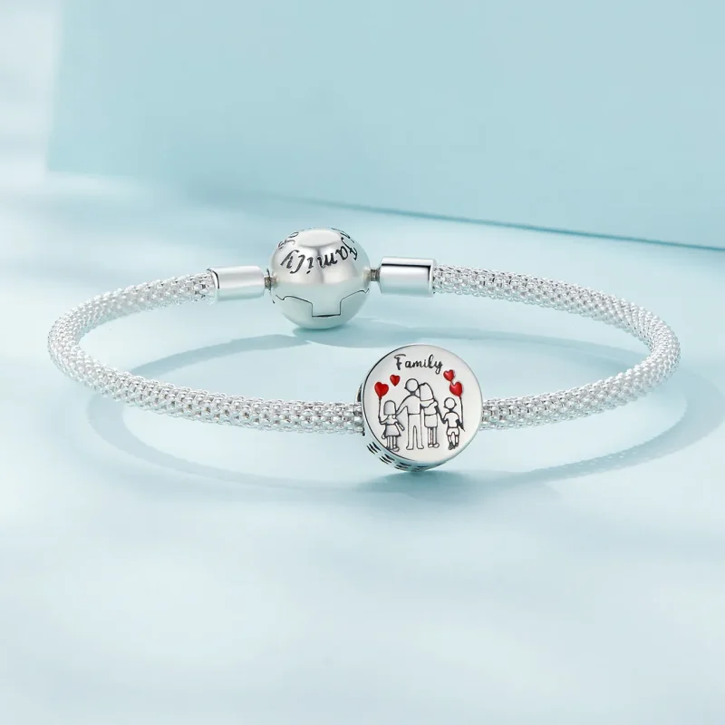 (zdjęcie do) Pandora Style Family Charm - SCC2494 - Wyświetl 5
