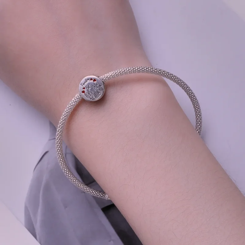 (zdjęcie do) Pandora Style Family Charm - SCC2494 - Wyświetl 6
