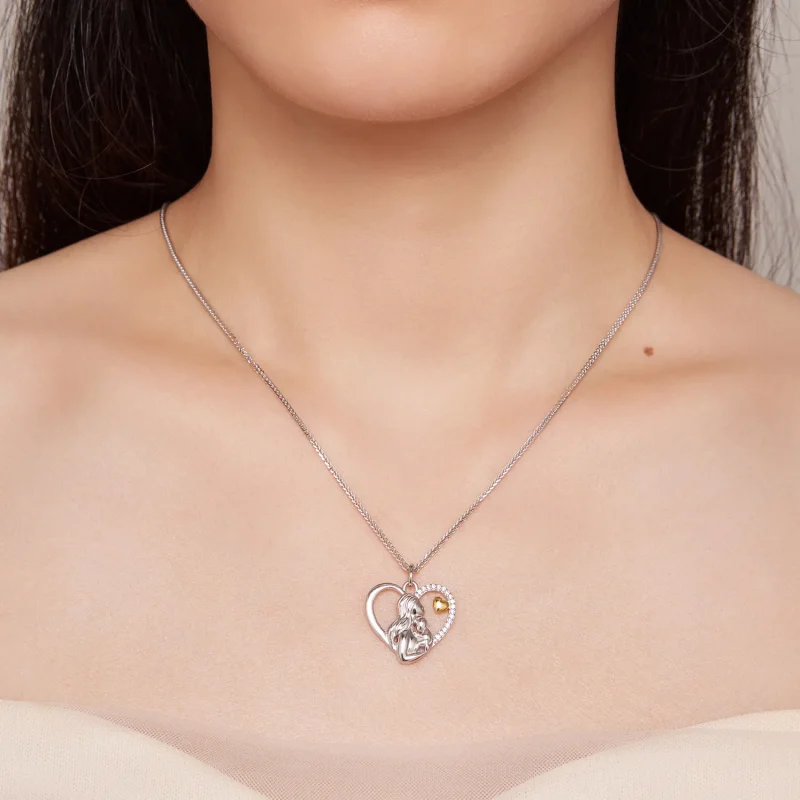 (zdjęcie do) Pandora Style Głęboka Miłość Pomiędzy Matką a Synem Naszyjnik - SCN498 - Wyświetl 6