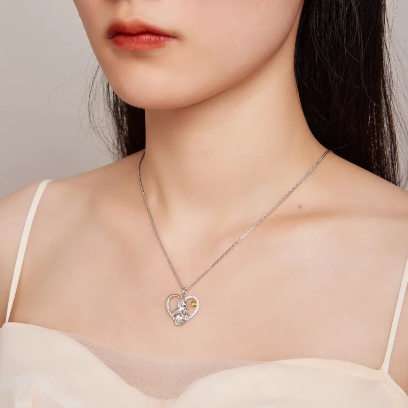 (zdjęcie do) Pandora Style Głęboka Miłość Pomiędzy Matką a Synem Naszyjnik - SCN498 - Wyświetl 7