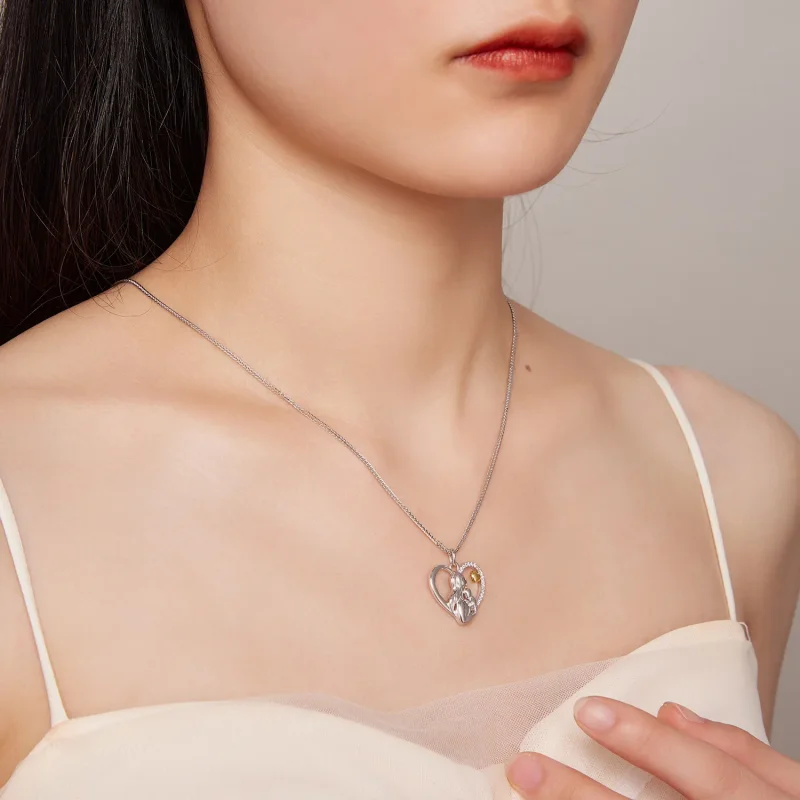 (zdjęcie do) Pandora Style Głęboka Miłość Pomiędzy Matką a Synem Naszyjnik - SCN498 - Wyświetl 8