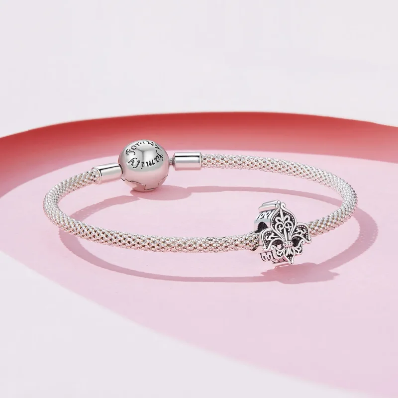 (zdjęcie do) Pandora Style Iris Charm - SCC2630 - Wyświetl 5