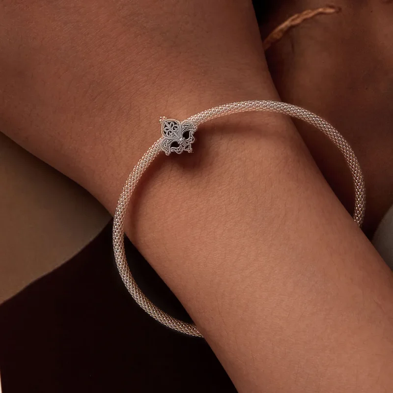 (zdjęcie do) Pandora Style Iris Charm - SCC2630 - Wyświetl 7