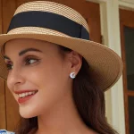 Pandora Style Kocie Kolczyki z Księżycem - BSE913